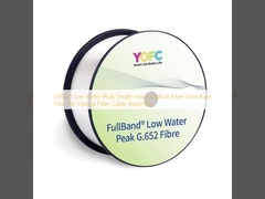 G652D Niski szczyt wody Jednomodowy rdzeń światłowodu światłowodowego Włókno gołe do montażu kabli światłowodowych