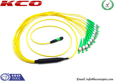 60dB Return Loss 12 Fibers 0.35dB Insertion Loss MPO MTP Patch Cord MPO Breakout Cable