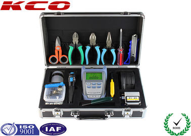 Aluminum Alloy Fiber Optic Tools Box And Equipment Dust Proof For CATV FTTH