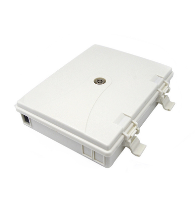 1 Splice Tray IP65 Waterproof Wall / Polemount Fiber Optic Terminal Box with SC/LC/FC/ST Adapter Type