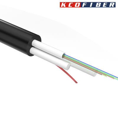 Single Mode G652D G657A Mini ADSS Fiber Optical Cable with 2 to 24 Cores for 1700m Large Span Aerial Installation
