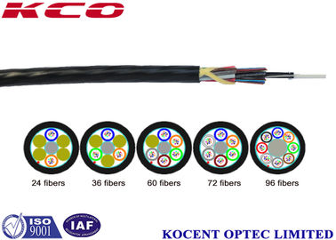 12-144 Cores Single Mode PE Material Air Blowing Optical Fiber Cable for Indoor Outdoor