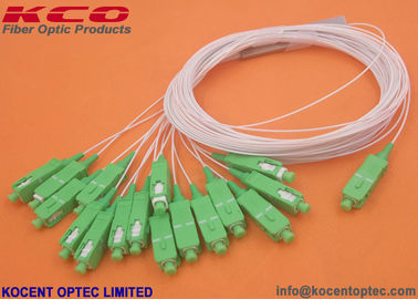 High Strength Steelless Tube Fiber Optic PLC Splitter 1x16 with Wide Operating Wavelength