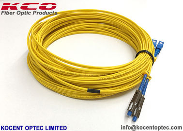 Single Mode G657B3 Fiber Optic Patch Cord with Telcordia GR-326-Core Compliance for High-Density Applications