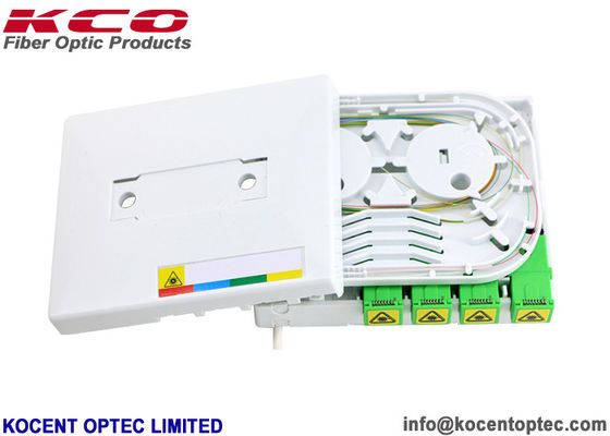 IP55 Wall Mount 8cores SC/APC Fiber Optic Faceplate Socket with 4 Ports SC Simplex and 8 Ports LC Duplex