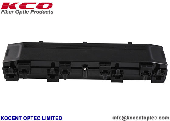 Waterproof Fiber Optic Splice Closure 48 Cores 8 Ports Inline Fiber Optic Splice Enclosure with PLC Splitter