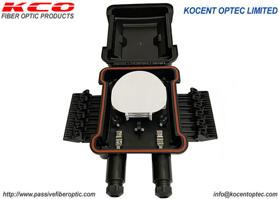 KCO-T001-48 Mini FOSC 6 cores IP67 Aerial Optical Fiber Splice Enclosure Joint Box ABS