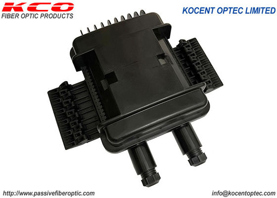 KCO-T001-48 Mini FOSC 6 cores IP67 Aerial Optical Fiber Splice Enclosure Joint Box ABS
