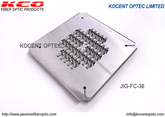High Efficiency Fiber Optic Polishing Jig with IPC Structure and Independent Compression for FC UPC APC Connectors