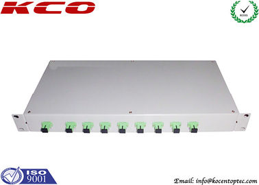 1:8 Fiber Optic Cable Splitter PON Rack Mount Patch Panel 1 to 8 Port SC APC UPC FC UPC