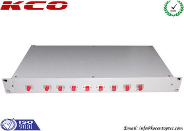 1:8 Fiber Optic Cable Splitter PON Rack Mount Patch Panel 1 to 8 Port SC APC UPC FC UPC