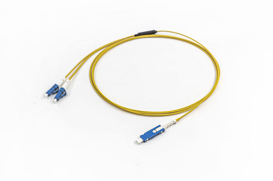 CS SN Connector Uniboot LC Double Density Fiber Optic Patch Cord 1.6mm 2.0mm SM MM OM3 OM4 2 Core 4 Core
