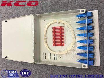 KCO-FTB16D Wall-mount Fiber Optic Terminal Box 16 Ports For FTTH With SC/APC Adapter And Pigtail