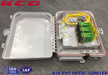 Outdoor Anti UV Fiber Optic Splitter Terminal Box 1*32 Splitter Box With SC/APC FTTH 24 ports