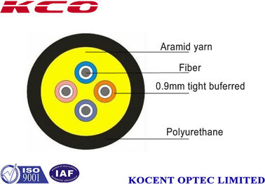  Army Field Tight Buffered Fiber Optic Cable Non Metallic Sm Mm Om3 Om4