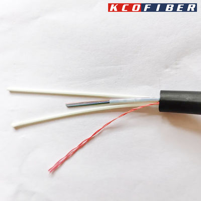 FTTH Mini ADSS Span 80m SM 8fo 12fo 24fo ASU Kabel światłowodowy dla telekomunikacji