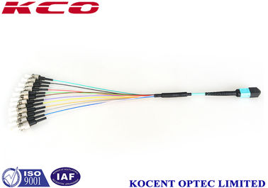 MPO MTP To ST Fiber Optic Patch Cord 50/125 OM3 OM4 10G 40G 100G 200G