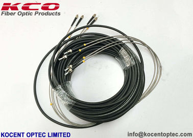 ST LC SC FC 2 Core Fiber Optic Patch Cord with 50/125um Multi-mode and Insertion Loss ≤0.2dB for FTTA Applications