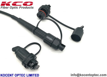 Non Armored Outdoor Fiber Optic Patch Cord with Huawei Mini SC/APC Connector and LSZH/TPU Cover