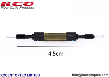 45mm Length FTTH Quick Connector with 0.2dB Insertion Loss and 50dB Return Loss Fiber Optic Fast Connector