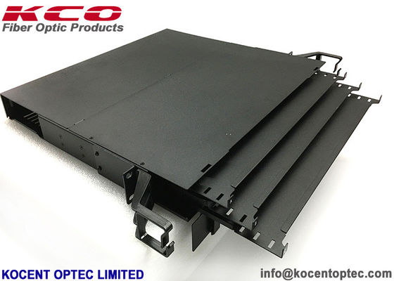 144 Core Single Mode MPO MTP Patch Panel 1U Rack Mount for High Density Data Center