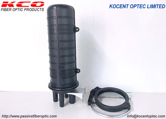 96 Cores 1 In 3 Out Heat-shrink Type Fiber Optic Splice Closure Dome Vertical Fiber Optic Joint Closure