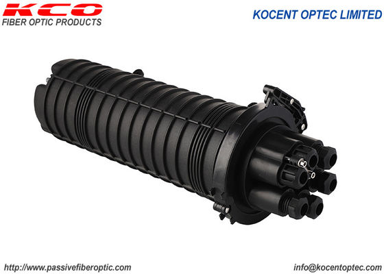 144fo IP67 5 Port Fiber Optic Splice Closure FOSC Optical Fiber Splice Enclosure for FTTH Outdoor