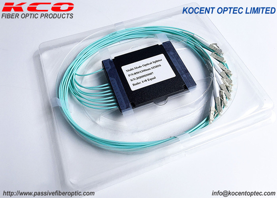 Multimodowy złączacz światłowodowy OM3 PLC Splitter 1*2 1*4 1*8 SC LC FC ST Connector
